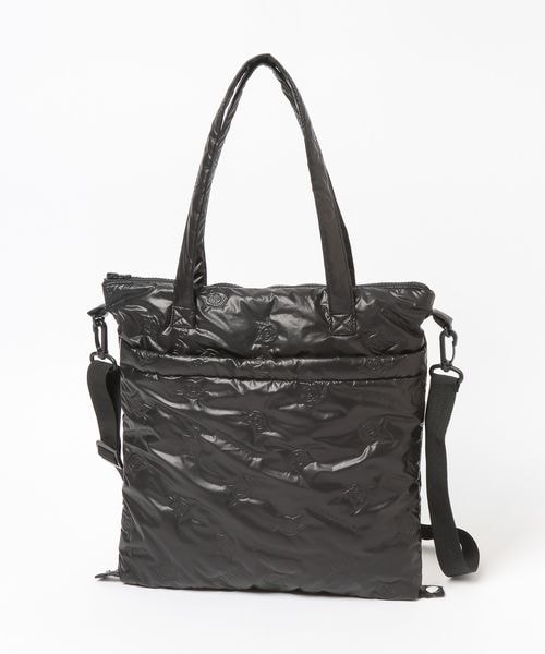 GLOBAL WORK（グローバルワーク）の「Cat's ISSUE/撥水マルチWAYキルトバッグ/636178（バッグ・ブラック09/シルバー12・ONESIZE）」の9枚目の写真