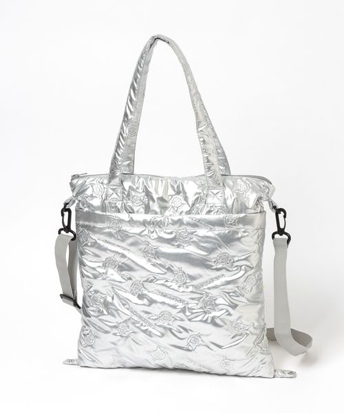 GLOBAL WORK（グローバルワーク）の「Cat's ISSUE/撥水マルチWAYキルトバッグ/636178（バッグ・ブラック09/シルバー12・ONESIZE）」の10枚目の写真