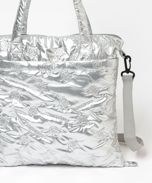 GLOBAL WORK（グローバルワーク）の「Cat's ISSUE/撥水マルチWAYキルトバッグ/636178（バッグ・ブラック09/シルバー12・ONESIZE）」の14枚目の写真