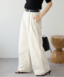 RIVE DROITE | 予約【トレンド感抜群】タックバギーチノ(チノパンツ)