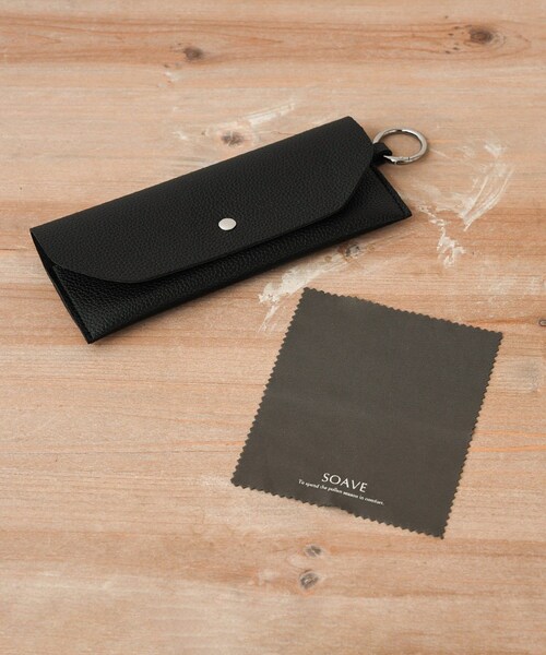 3coins(3coins)の「メガネケース(ファッション雑貨・その他/アイボリー/ブラック・FREE)」の3枚目の写真