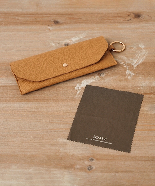 3coins(3coins)の「メガネケース(ファッション雑貨・その他/アイボリー/ブラック・FREE)」の1枚目の写真