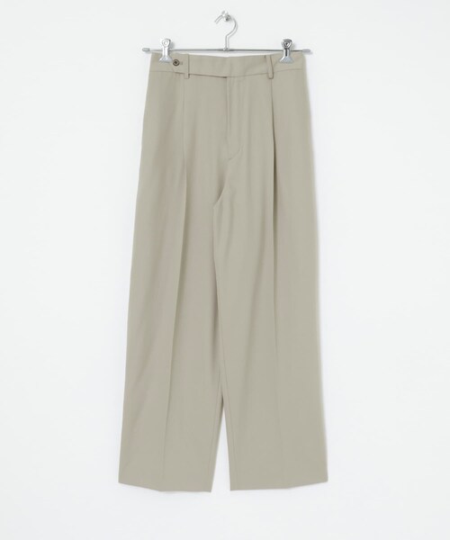 URBAN RESEARCH（アーバンリサーチ）の「rito structure　Summer Wool  Tapered Pants（その他パンツ・レディース・YEL/GRY・1/2）」の4枚目の写真