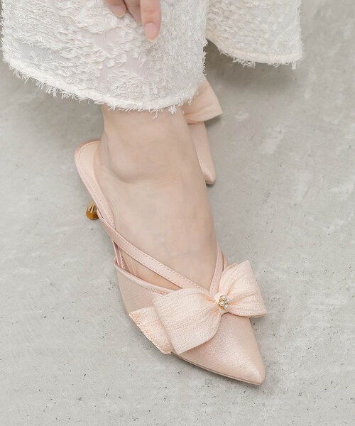 RANDA（ランダ）の「シアーリボンミュールパンプス（その他・レディース・その他）」の14枚目の写真