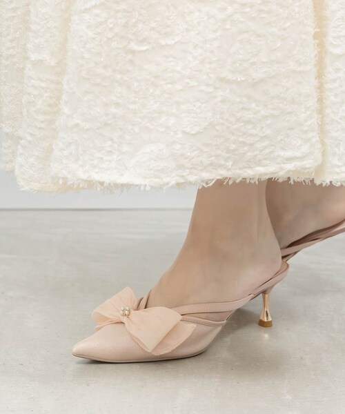 RANDA（ランダ）の「シアーリボンミュールパンプス（その他・レディース・その他）」の16枚目の写真