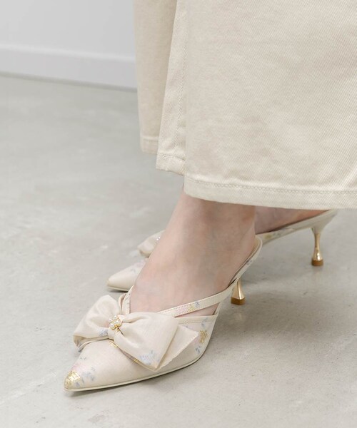 RANDA（ランダ）の「シアーリボンミュールパンプス（その他・レディース・その他）」の10枚目の写真