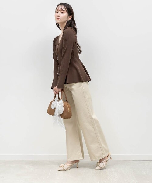 RANDA（ランダ）の「シアーリボンミュールパンプス（その他・レディース・その他）」の12枚目の写真