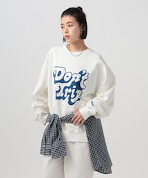 BAYFLOW | 別注プリントスウェットプルオーバー（ユニセックス）