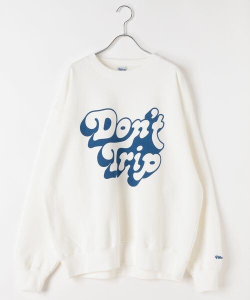 BAYFLOW（ベイフロー）の「別注プリントスウェットプルオーバー（ユニセックス）（その他・オフホワイト11/ピンク20/グリーン70・M/L）」の21枚目の写真