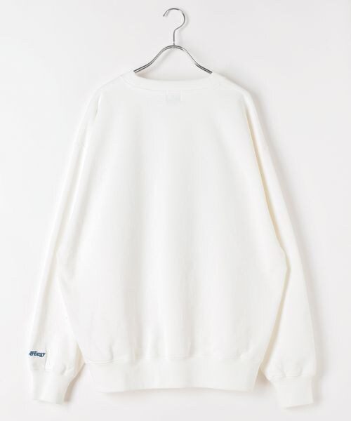 BAYFLOW（ベイフロー）の「別注プリントスウェットプルオーバー（ユニセックス）（その他・オフホワイト11/ピンク20/グリーン70・M/L）」の22枚目の写真