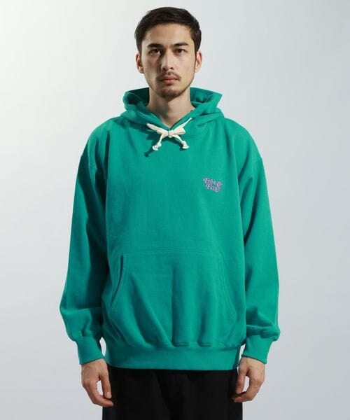 BAYFLOW（ベイフロー）の「【Free＆Easy（フリーアンドイージー）別注バックプリントパーカー（その他・オフホワイト11/グリーン70/ブルー80・M/L）」の16枚目の写真