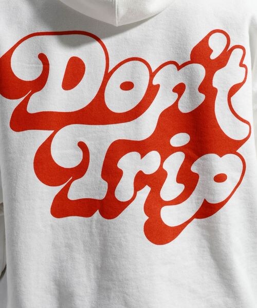 BAYFLOW（ベイフロー）の「【Free＆Easy（フリーアンドイージー）別注バックプリントパーカー（その他・オフホワイト11/グリーン70/ブルー80・M/L）」の7枚目の写真