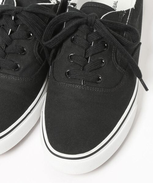 GLOBAL WORK（グローバルワーク）の「らくっションキャンバススニーカー/646778（その他・メンズ・オフ05/ブラック09・M (26-26.5cm)/L (27-27.5cm)）」の14枚目の写真