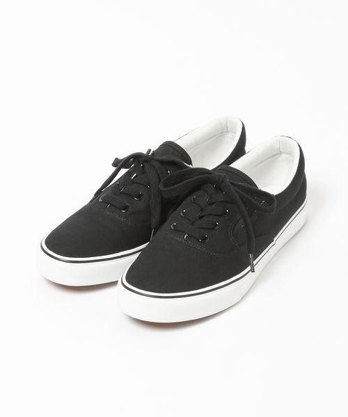 GLOBAL WORK（グローバルワーク）の「らくっションキャンバススニーカー/646778（その他・メンズ・オフ05/ブラック09・M (26-26.5cm)/L (27-27.5cm)）」の21枚目の写真