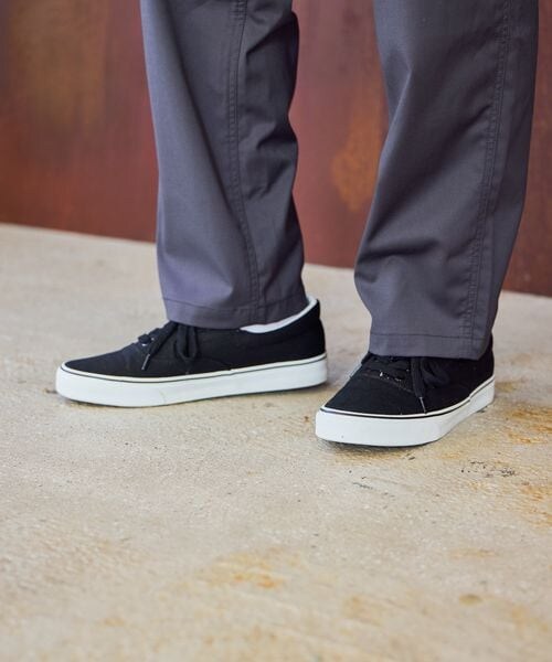 GLOBAL WORK（グローバルワーク）の「らくっションキャンバススニーカー/646778（その他・メンズ・オフ05/ブラック09・M (26-26.5cm)/L (27-27.5cm)）」の6枚目の写真