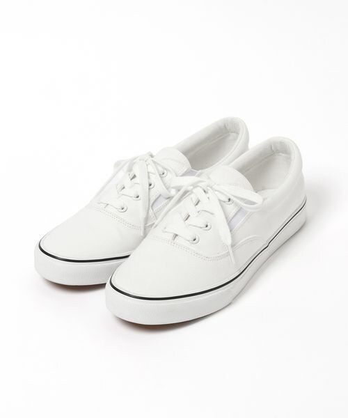 GLOBAL WORK（グローバルワーク）の「らくっションキャンバススニーカー/646778（その他・メンズ・オフ05/ブラック09・M (26-26.5cm)/L (27-27.5cm)）」の19枚目の写真