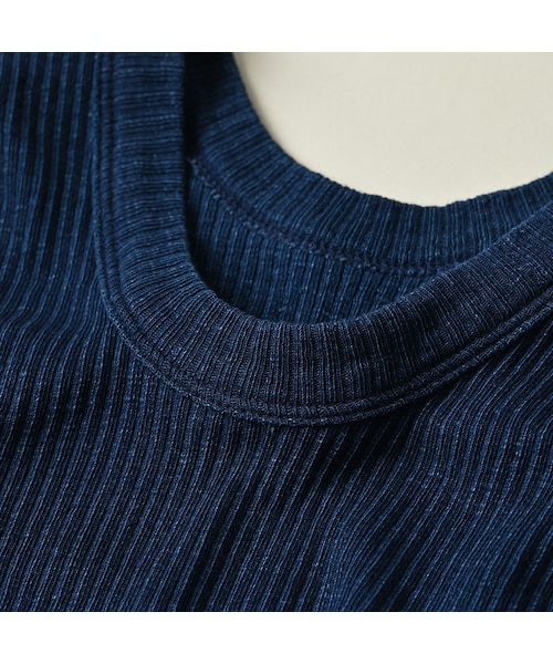 45R（フォーティファイブアール）の「ONEONE 宝物のキャミ（インディゴ）（トップス・レディース・73-インディゴ・00-フリー）」の4枚目の写真