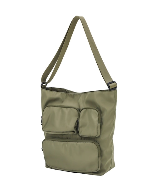 3coins(3coins)の「アーバンドリフト3ポケットショルダーバッグ(ショルダーバッグ・メンズ・ブラック/カーキ・FREE)」の2枚目の写真