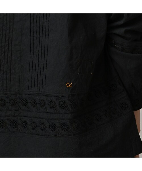 45R（フォーティファイブアール）の「インドカディのカットワークdeTシャツ（その他・レディース・92-クロ・00-フリー）」の11枚目の写真