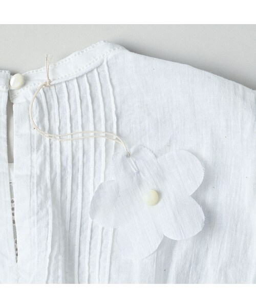 45R（フォーティファイブアール）の「インドカディのカットワークdeTシャツ（その他・レディース・02-白・00-フリー）」の17枚目の写真