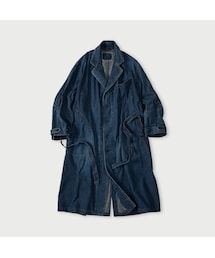 45R | 麦比古デニムの908ワークコート（インディゴ 重）