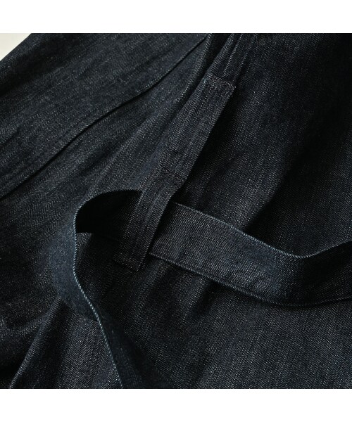 45R（フォーティファイブアール）の「麦比古デニムの908ワークコート（インディゴ 濃）（ジャケット/アウター・レディース・79-インディゴ 濃・02-S/04-L）」の21枚目の写真