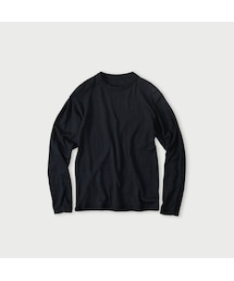 ホール超ガーゼの908クルー（インディゴ）