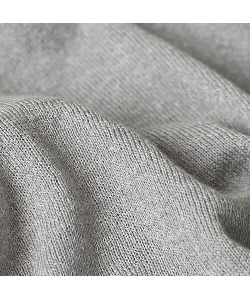 45R（フォーティファイブアール）の「ホール超ガーゼの908クルー（トップス・レディース・05-ホワイト杢/23-グレー杢/60-キミドリ杢/85-茶杢/92-スミクロ杢・01-XS/02-S/03-M/04-L）」の22枚目の写真