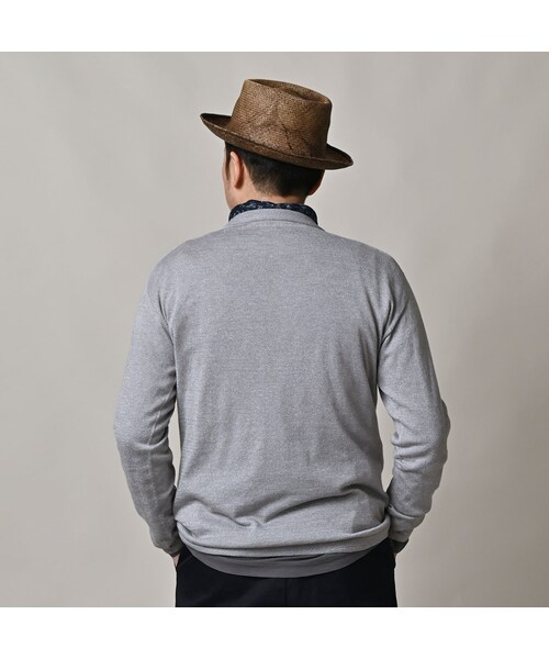 45R（フォーティファイブアール）の「ホール超ガーゼの908クルー（トップス・レディース・05-ホワイト杢/23-グレー杢/60-キミドリ杢/85-茶杢/92-スミクロ杢・01-XS/02-S/03-M/04-L）」の15枚目の写真