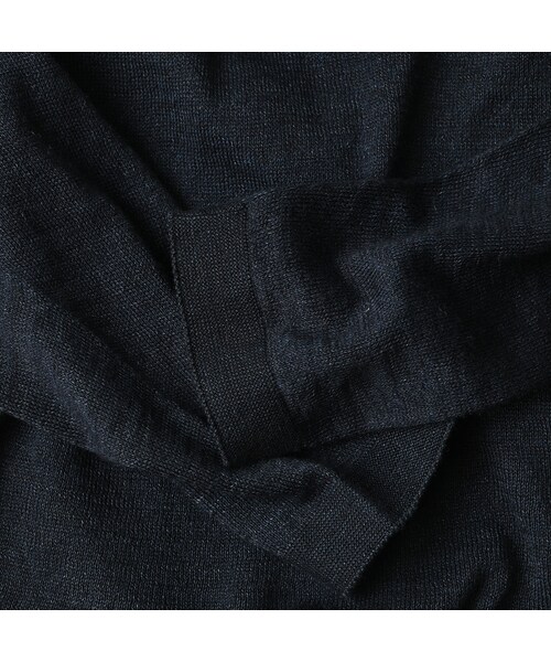 45R（フォーティファイブアール）の「ホール超ガーゼの908ヘンリー（インディゴ）（トップス・レディース・73-影色納戸・02-S/03-M）」の14枚目の写真