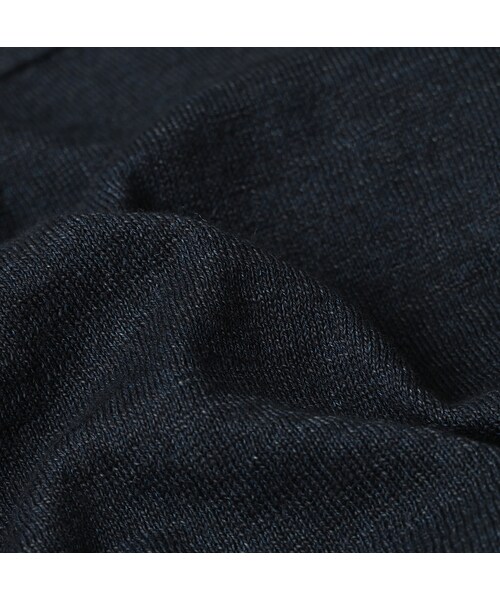 45R（フォーティファイブアール）の「ホール超ガーゼの908ヘンリー（インディゴ）（トップス・レディース・73-影色納戸・02-S/03-M）」の15枚目の写真