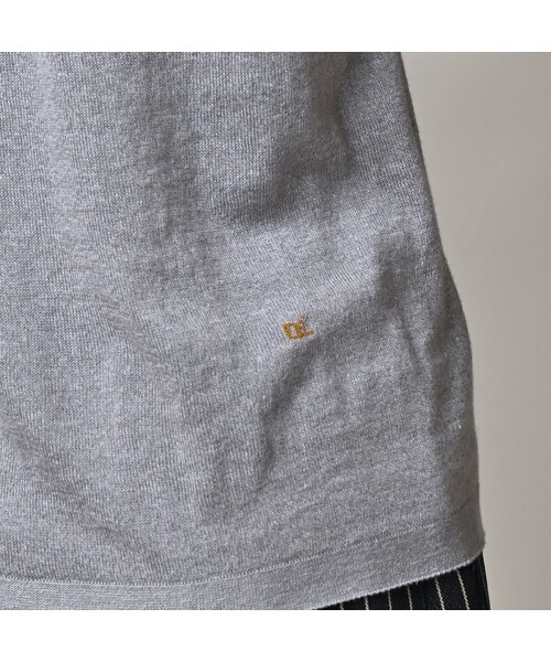 45R（フォーティファイブアール）の「ホール超ガーゼの908ヘンリー（トップス・レディース・05-ホワイト杢/23-グレー杢/60-キミドリ杢/85-茶杢/92-スミクロ杢・02-S/03-M）」の15枚目の写真