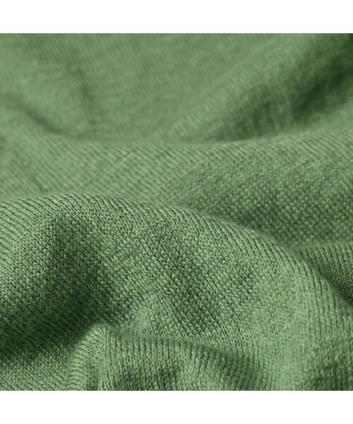 45R（フォーティファイブアール）の「ホール超ガーゼの908ヘンリー（トップス・レディース・05-ホワイト杢/23-グレー杢/60-キミドリ杢/85-茶杢/92-スミクロ杢・02-S/03-M）」の19枚目の写真