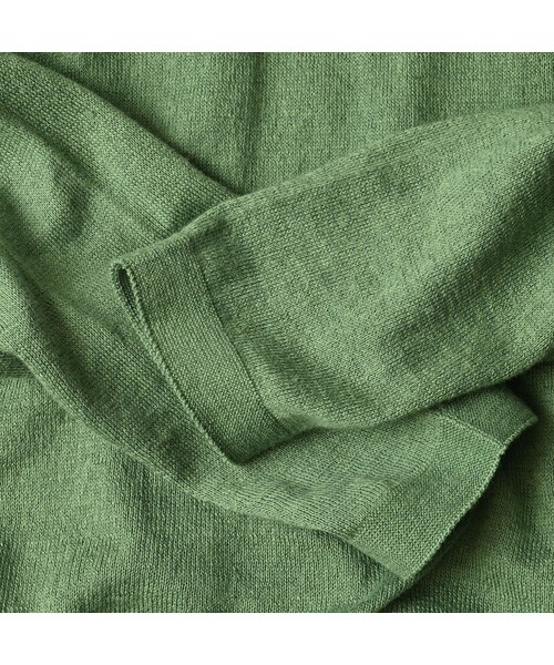 45R（フォーティファイブアール）の「ホール超ガーゼの908ヘンリー（トップス・レディース・05-ホワイト杢/23-グレー杢/60-キミドリ杢/85-茶杢/92-スミクロ杢・02-S/03-M）」の18枚目の写真