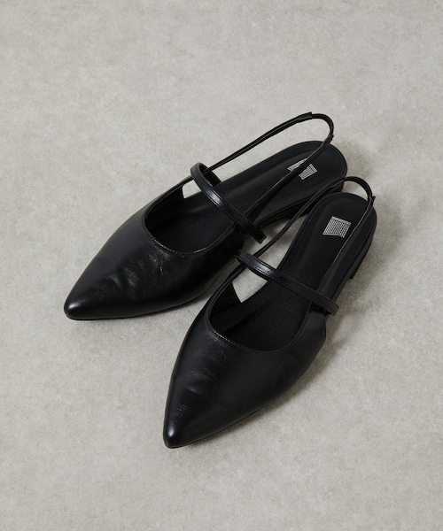 COLONY 2139（コロニートゥーワンスリーナイン）の「【リバイバル】ワンストラップポインテッドミュール（その他シューズ・レディース・シルバー/ブラック・L/M）」の2枚目の写真