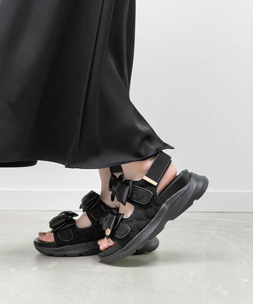 RANDA（ランダ）の「サテンリボンスポーツサンダル（その他・レディース・その他）」の15枚目の写真