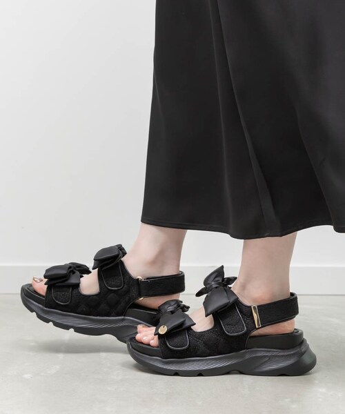 RANDA（ランダ）の「サテンリボンスポーツサンダル（その他・レディース・その他）」の16枚目の写真