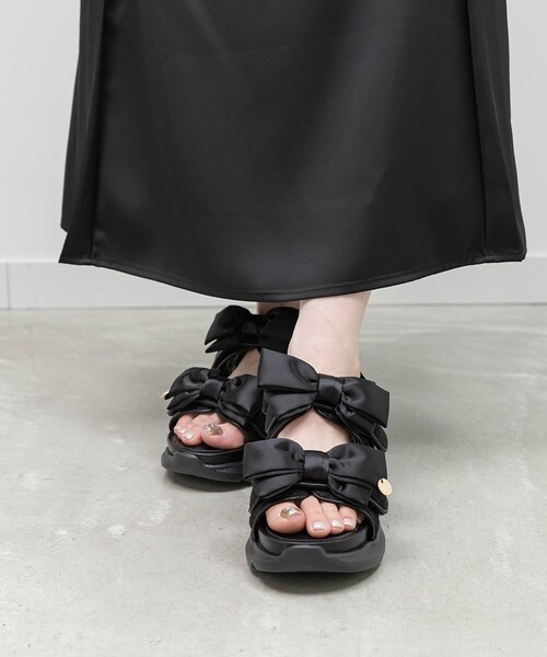 RANDA（ランダ）の「サテンリボンスポーツサンダル（その他・レディース・その他）」の19枚目の写真
