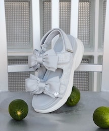 RANDA | サテンリボンスポーツサンダル