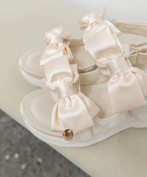 RANDA（ランダ）の「サテンリボンスポーツサンダル（その他・レディース・その他）」の22枚目の写真