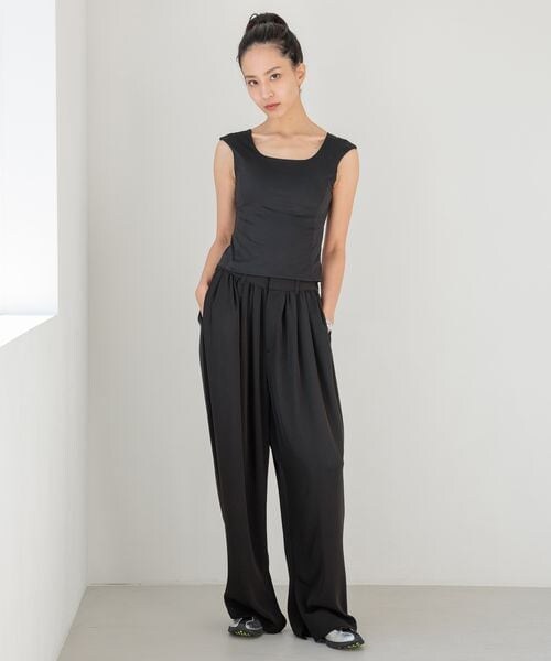 BAYFLOW（ベイフロー）の「≪予約≫バックシアーブラ（その他・レディース・ブラック19/アンバー56/ナスコン87・S/M/L）」の14枚目の写真