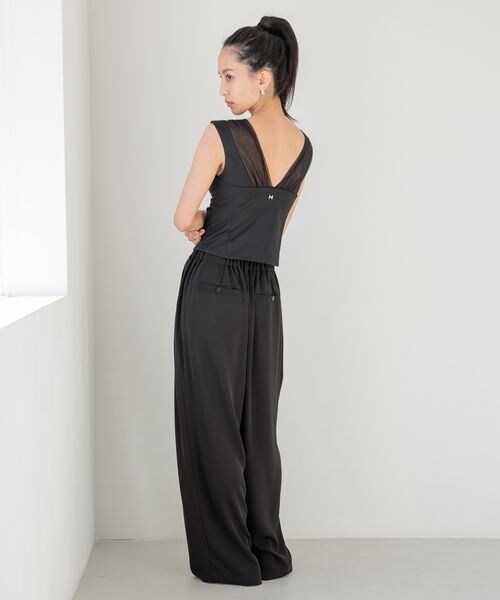 BAYFLOW（ベイフロー）の「≪予約≫バックシアーブラ（その他・レディース・ブラック19/アンバー56/ナスコン87・S/M/L）」の15枚目の写真