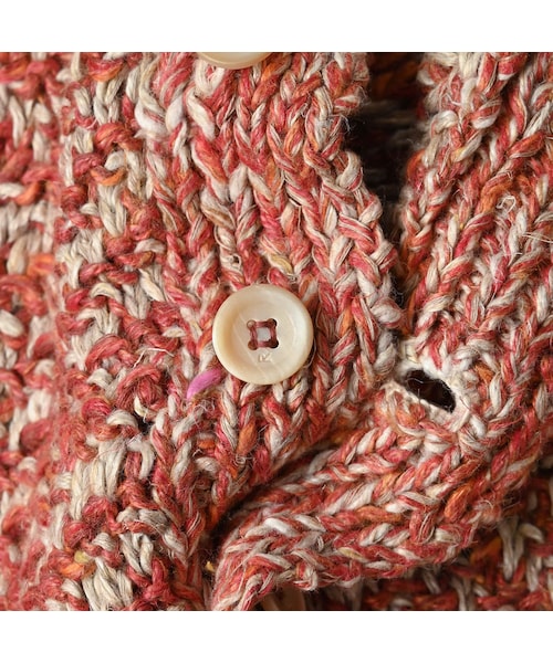 45R（フォーティファイブアール）の「リネンヘリンボンのボレロ（トップス・レディース・12-ナチュラル×ネイビーヘリンボン/53-ホワイト×アカヘリンボン・00-フリー）」の14枚目の写真