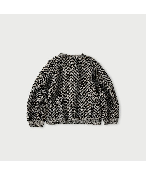 45R（フォーティファイブアール）の「リネンヘリンボンのボレロ（トップス・レディース・12-ナチュラル×ネイビーヘリンボン/53-ホワイト×アカヘリンボン・00-フリー）」の3枚目の写真