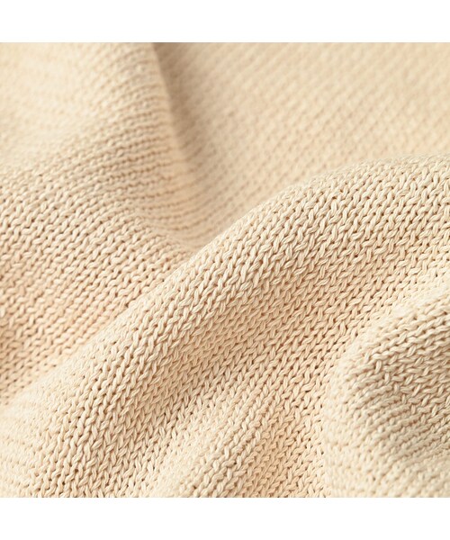 45R（フォーティファイブアール）の「ギマニットソーのカーディガン（トップス・レディース・02-オフ杢/12-グレージュ杢/63-グリーン杢/83-ブラウン杢/91-スミクロ杢・02-M/03-L）」の18枚目の写真