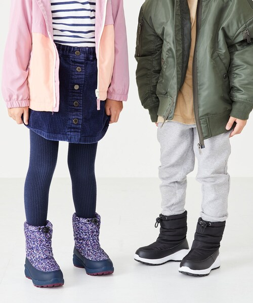 ORiental TRaffic（オリエンタルトラフィック）の「【Kids】キッズスノーブーツ/K-244（その他・レディース・ブラック/キャメル/ネイビー・16cm/17cm/18cm/19cm/20cm）」の10枚目の写真