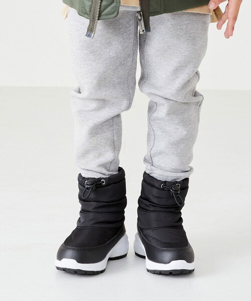 ORiental TRaffic（オリエンタルトラフィック）の「【Kids】キッズスノーブーツ/K-244（その他・レディース・ブラック/キャメル/ネイビー・16cm/17cm/18cm/19cm/20cm）」の5枚目の写真