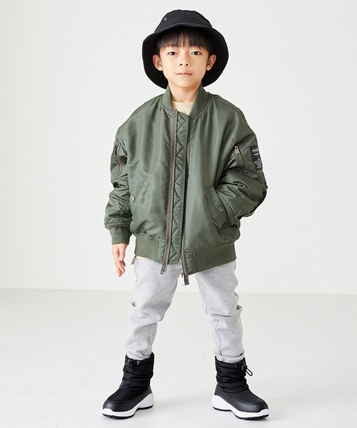 ORiental TRaffic（オリエンタルトラフィック）の「【Kids】キッズスノーブーツ/K-244（その他・レディース・ブラック/キャメル/ネイビー・16cm/17cm/18cm/19cm/20cm）」の11枚目の写真