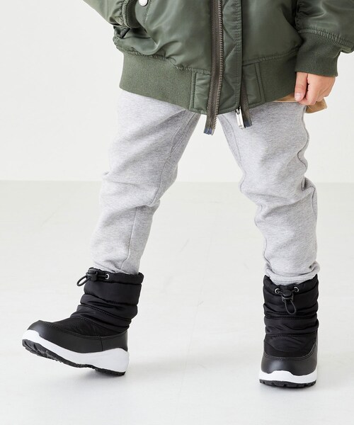 ORiental TRaffic（オリエンタルトラフィック）の「【Kids】キッズスノーブーツ/K-244（その他・レディース・ブラック/キャメル/ネイビー・16cm/17cm/18cm/19cm/20cm）」の4枚目の写真