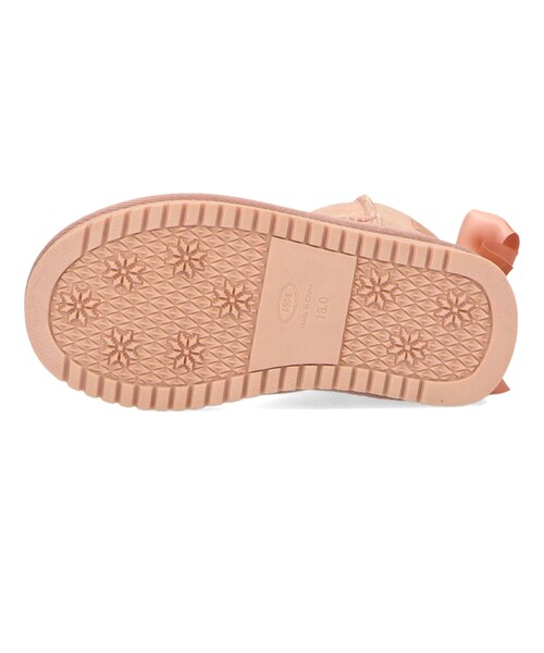 ORiental TRaffic（オリエンタルトラフィック）の「バックリボンムートンブーツ/K-242（その他・レディース・ベージュ/ブラック/ピンク・15cm/16cm/17cm/18cm/19cm/20cm）」の9枚目の写真